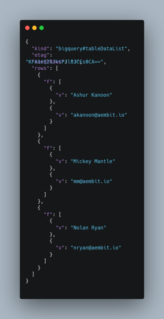 Aembit-Google WIF code snippet