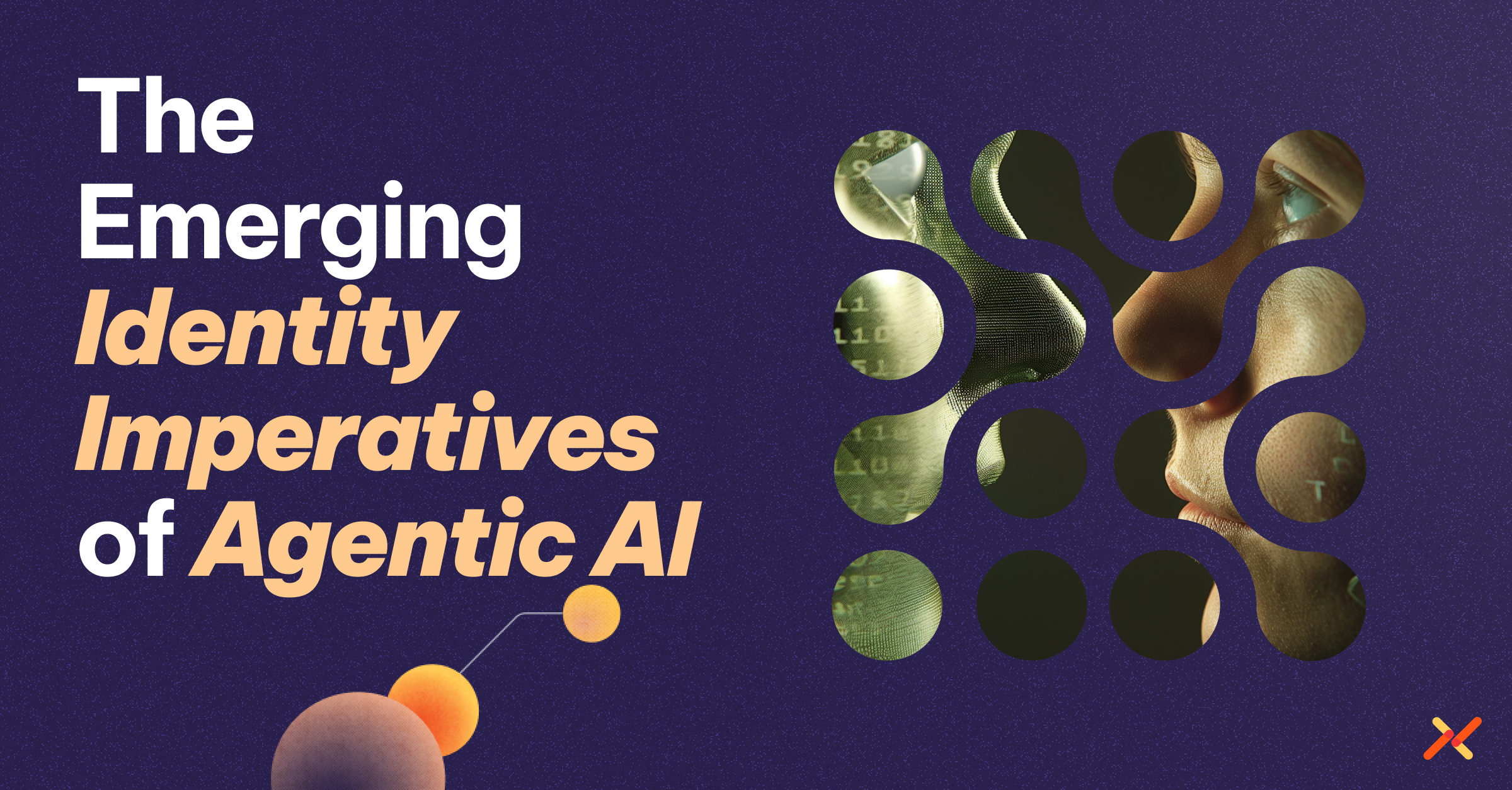 AI and human face eye to eye.