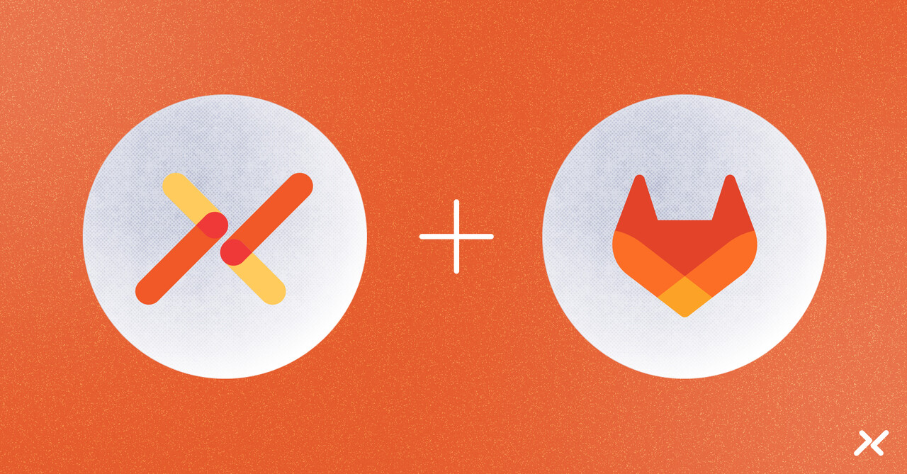 Aembit-GitLab logos.