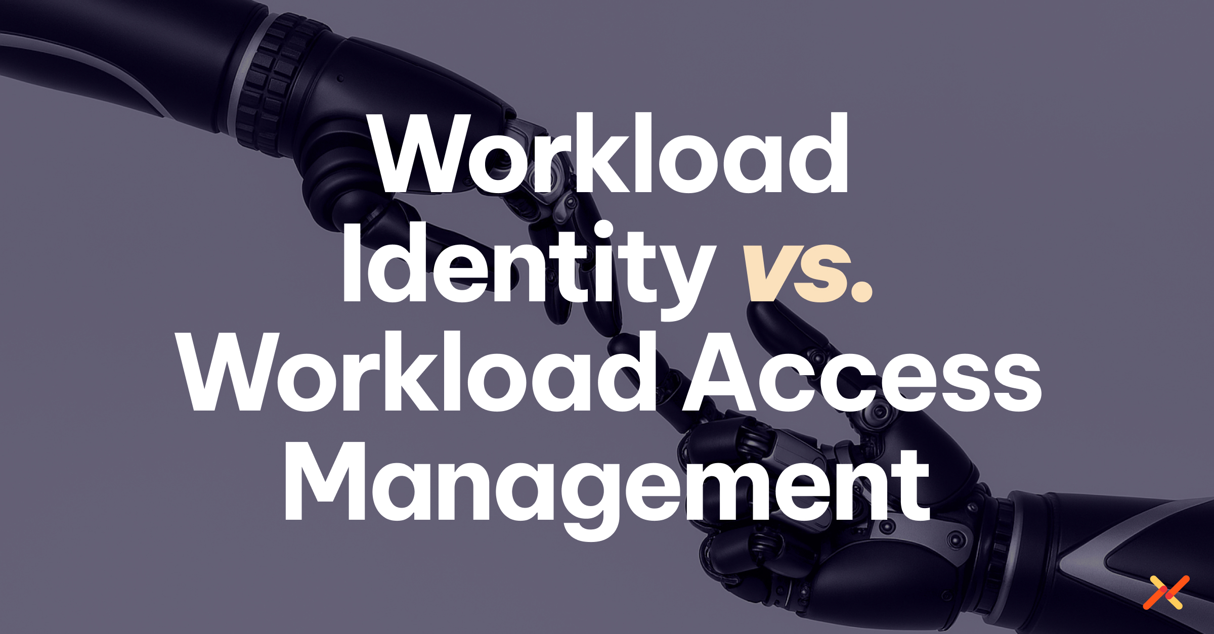 Workload identity vs. workload access management