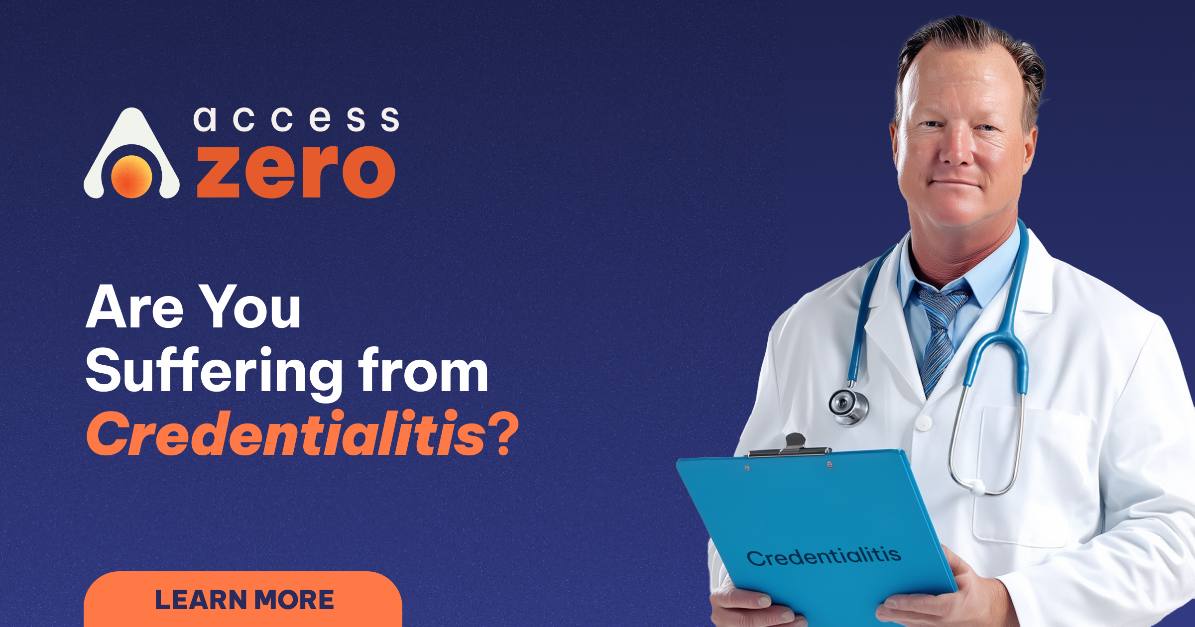 Are you suffering from credentialitis with doctor asking.