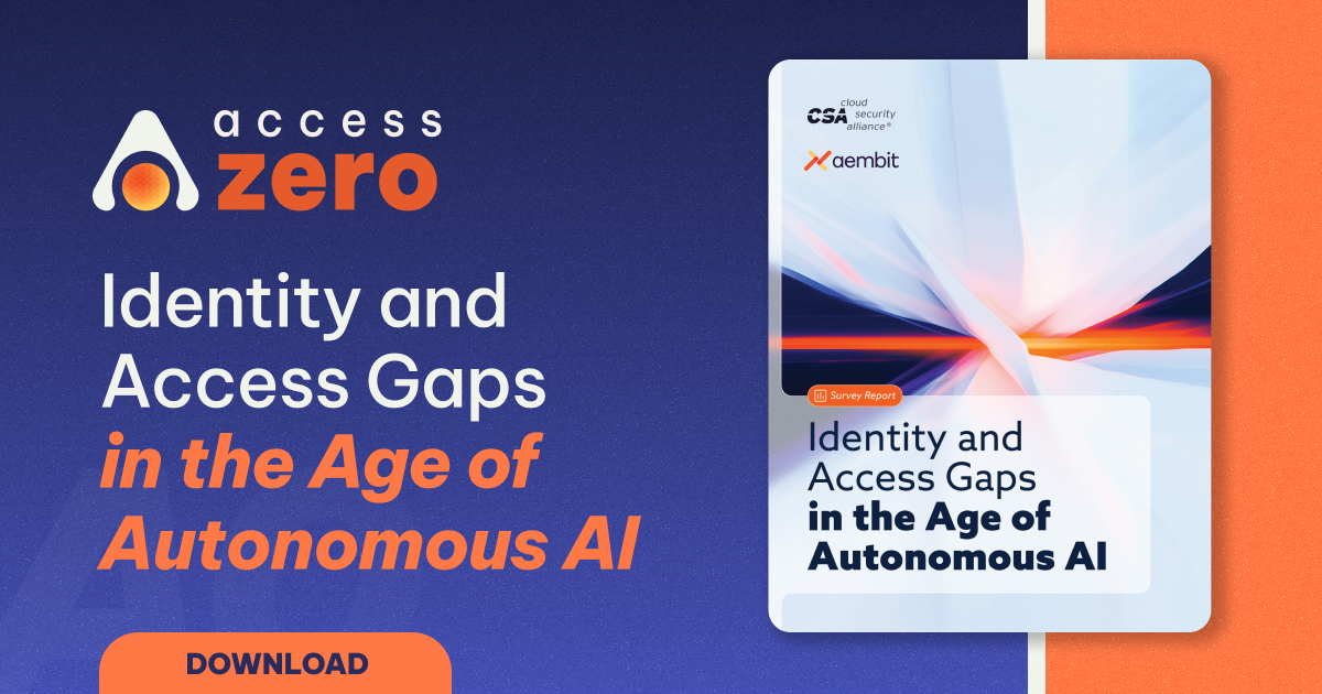 Access Zero | Agentic AI Identity Report Pre-Registration - Aembit