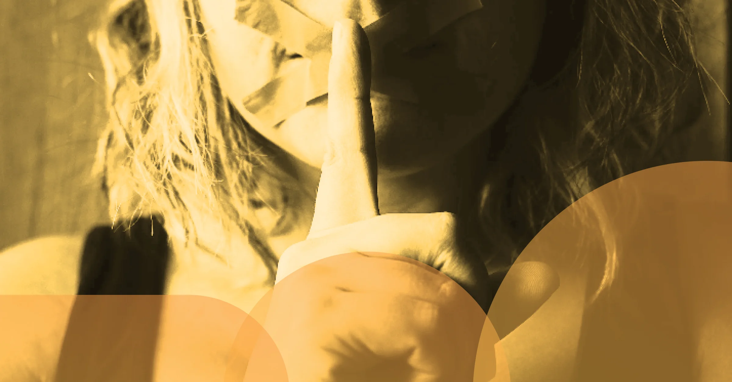 Workload IAM vs. Secrets Managers header image with person keeping a secret