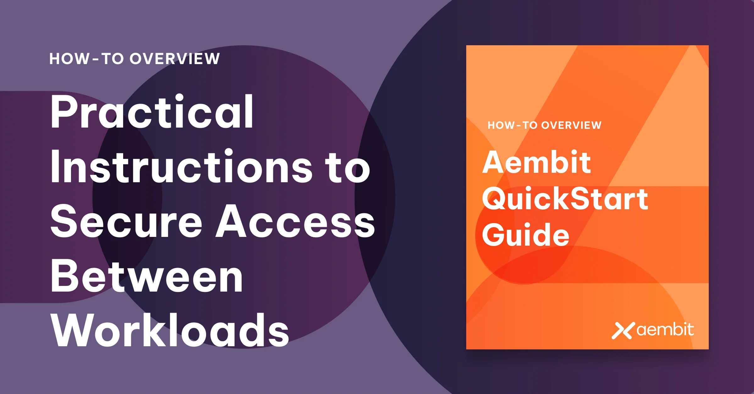 header image depicting Aembit QuickStart guide